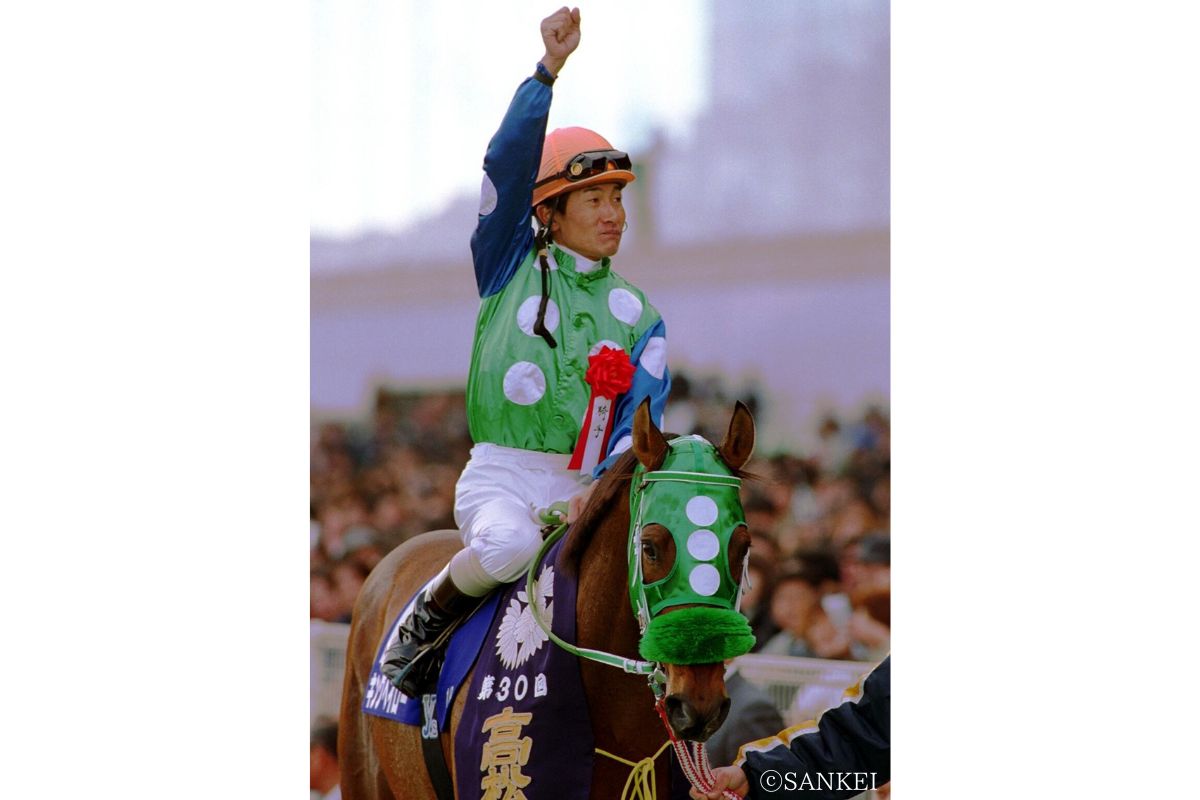 2000年高松宮記念を制したキングヘイロー