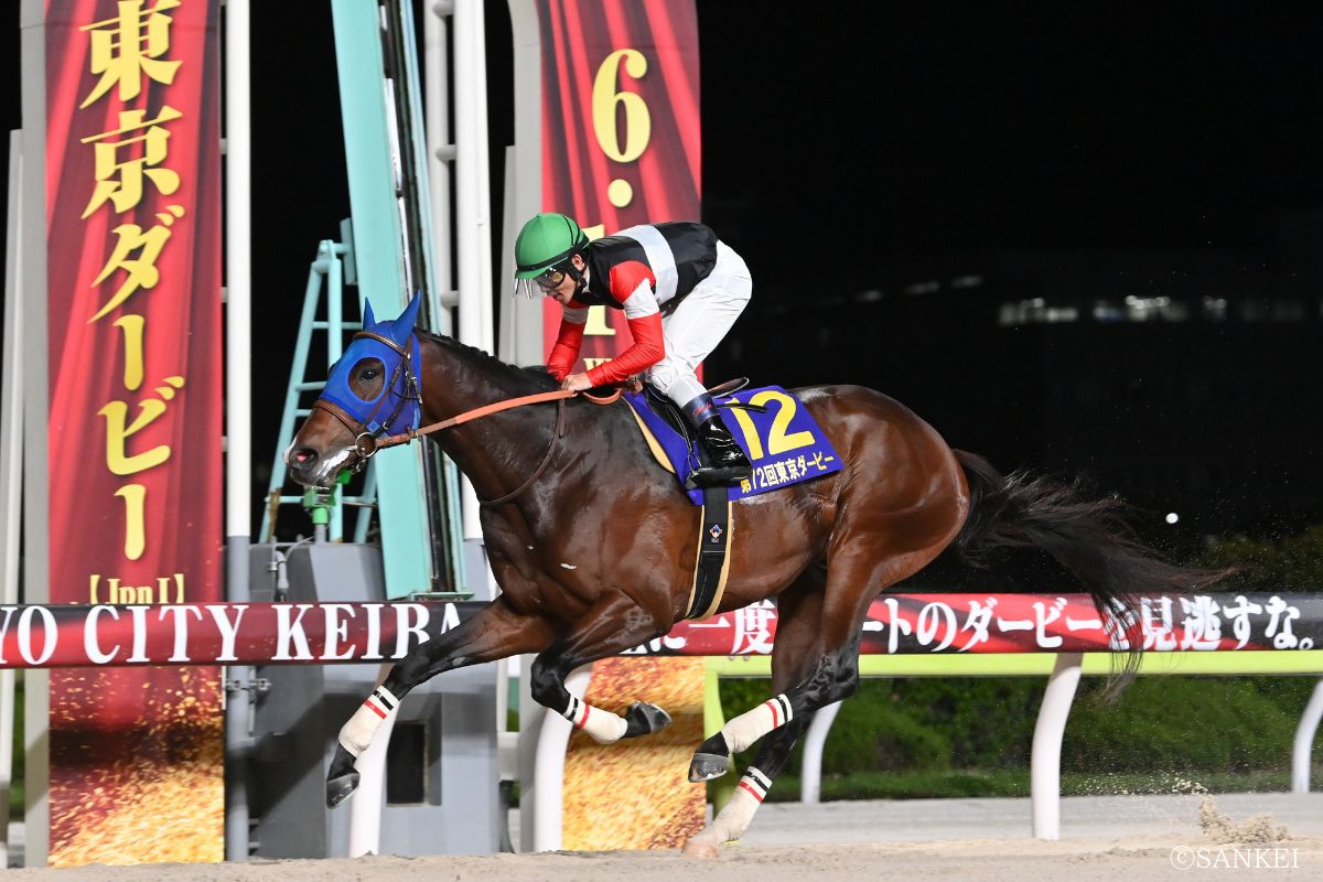 2026年東京ダービーを制したフィンガー