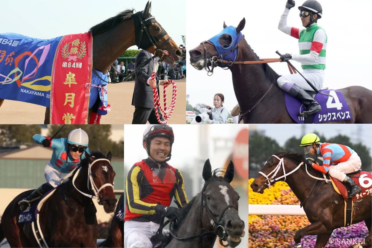 キズナ産駒5選ⓒSANKEI